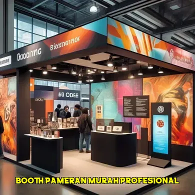 booth pameran murah profesional